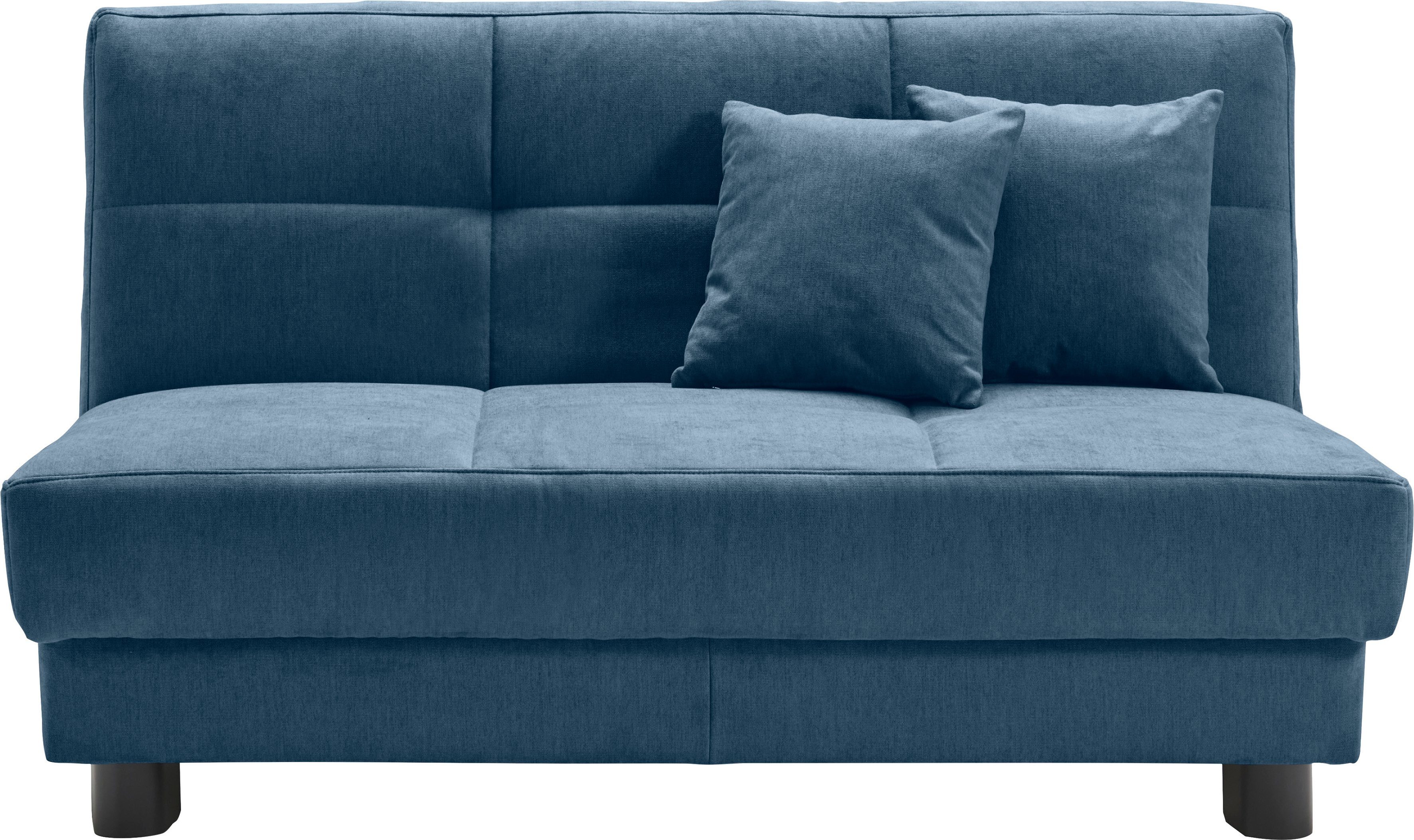 ell + ell inkl. 2 blau 145 Schlafsofa Zierkissen cm, Breite Tilda