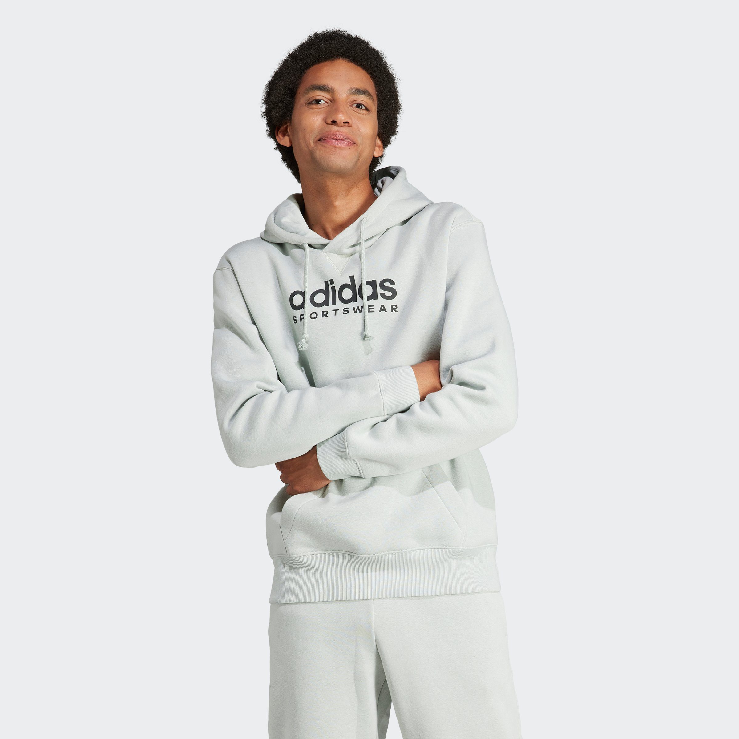 adidas Sportswear Kapuzensweatshirt HOODIE WONSIL FLEECE GRAPHIC ALL SZN