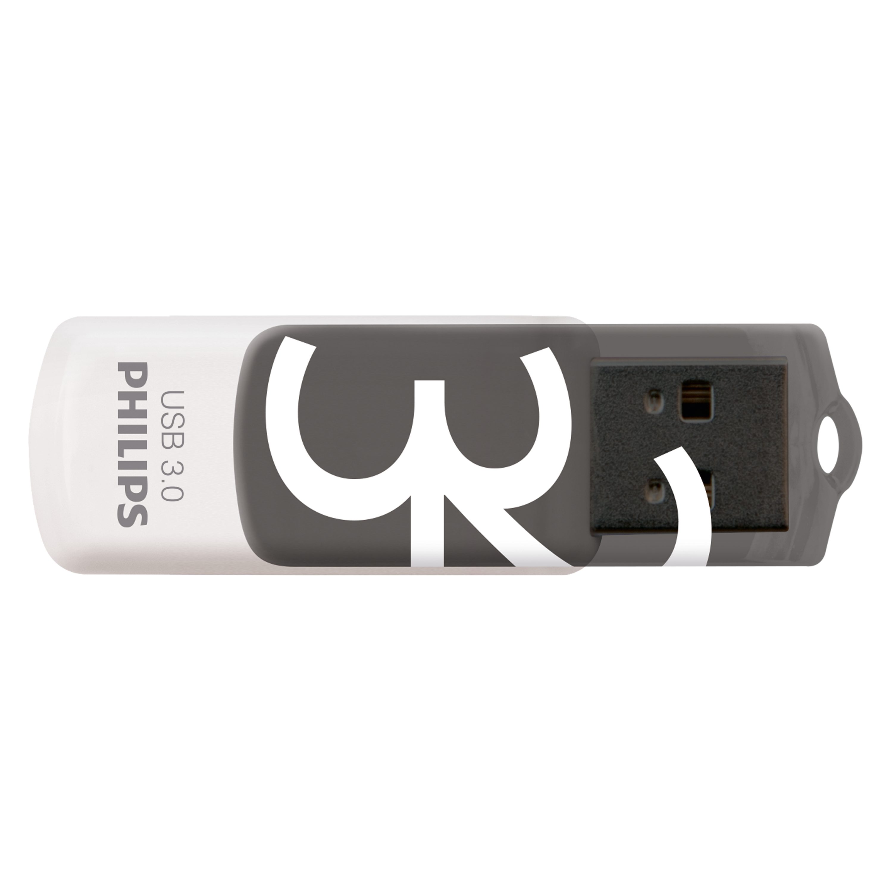 Philips FM32FD00B/00 USB-Stick (USB 3.0, Lesegeschwindigkeit 100,00 MB/s, Shadow Grey®, 32 GB, USB 3.0, LED, 1er Pack)