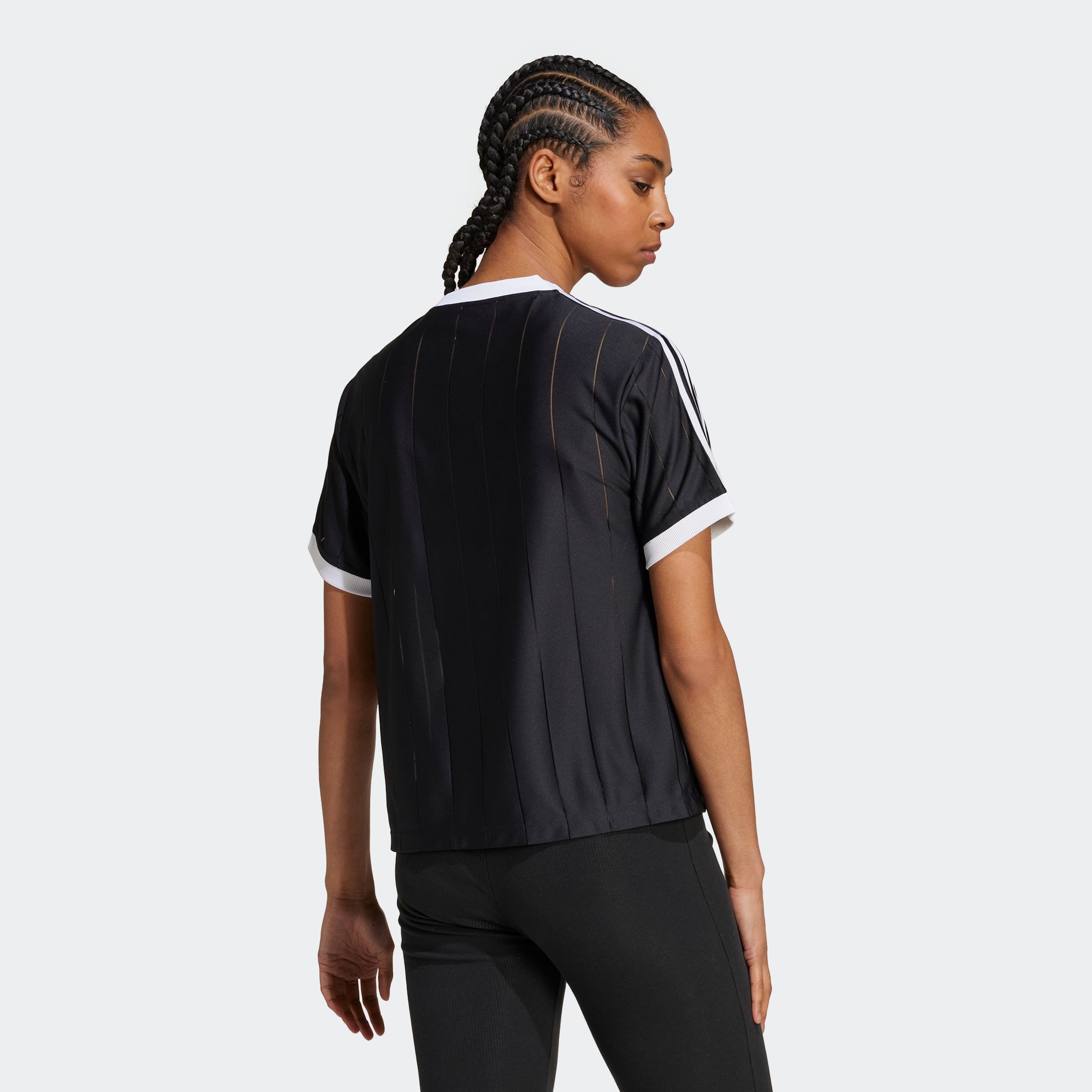 adidas Originals T-Shirt ADICOLOR 3-STREIFEN PINSTRIPE