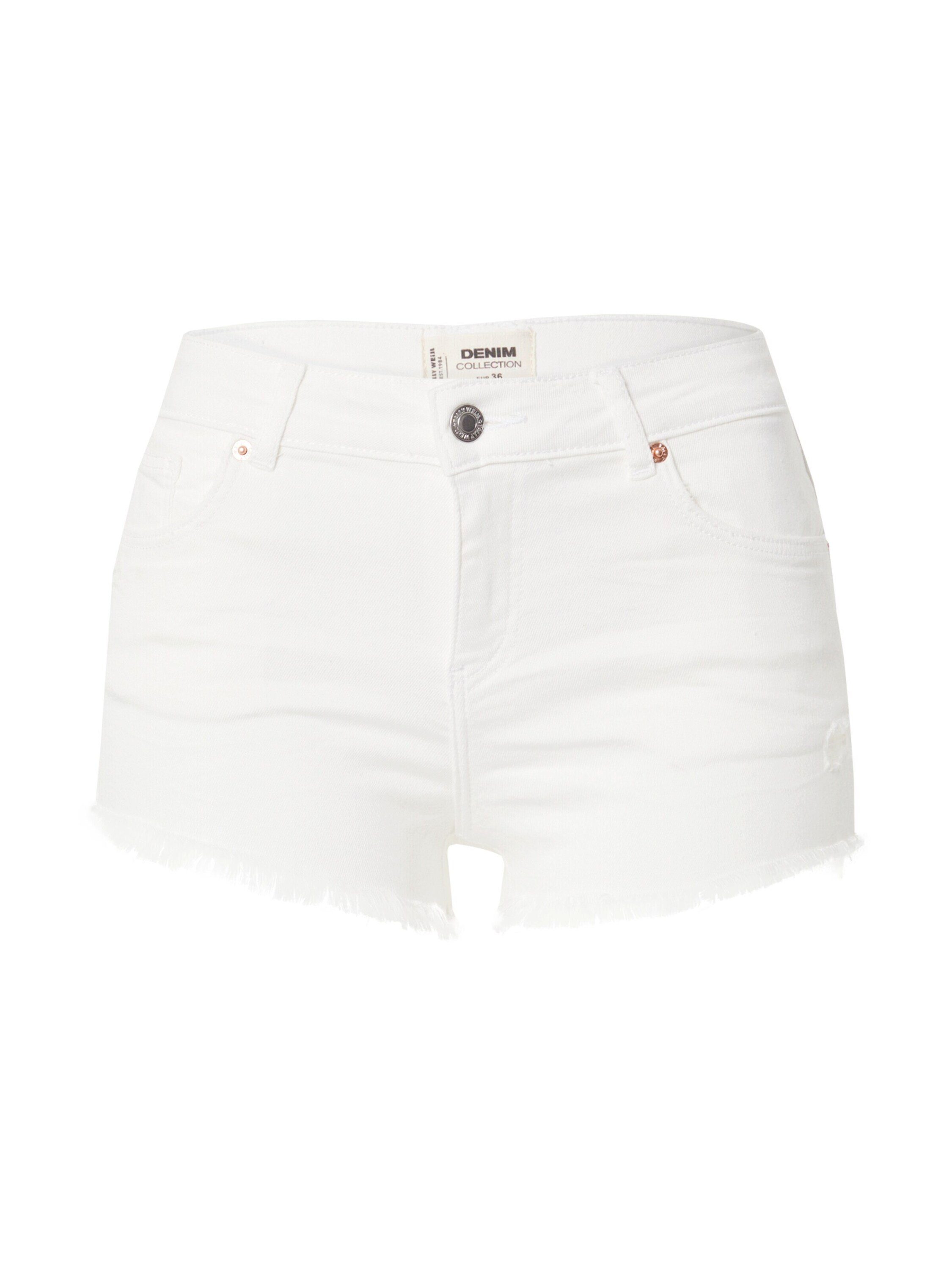 Tally Weijl Jeansshorts (1-tlg) Fransen