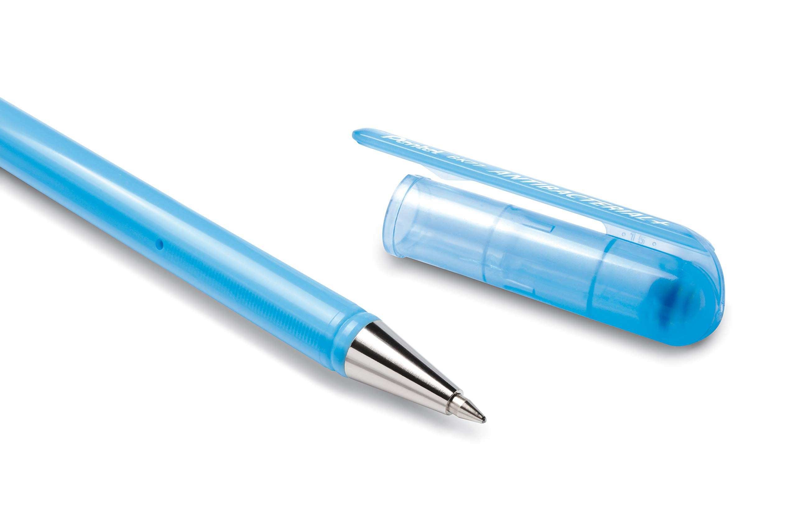 PENTEL Kugelschreiber Pentel Superb BK77AB-C Antibakterieller Kugelschreiber, Blau, 1 Stück