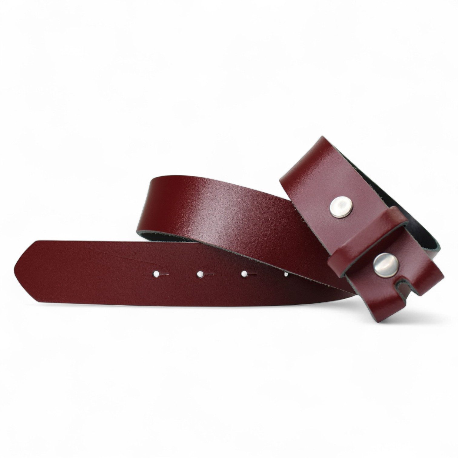 FRONHOFER Ledergürtel Damen Wechselgürtel 4cm (1-St) Druckknopf, wechselbar, ohne Schnalle