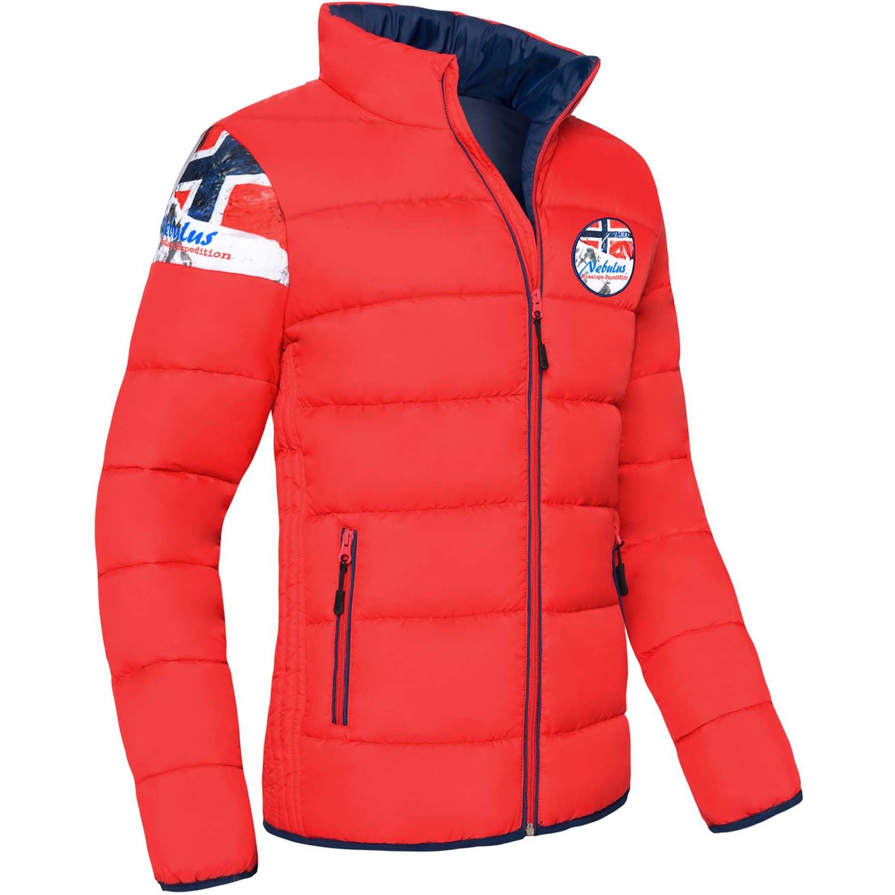 Nebulus Winterjacke BRAXTON, P4821 - Herren, rot, L