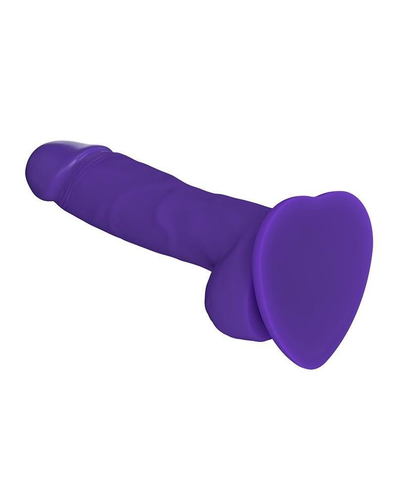 Strap-on-Dildo S Soft Realistic violett Dildo strap-on-me®
