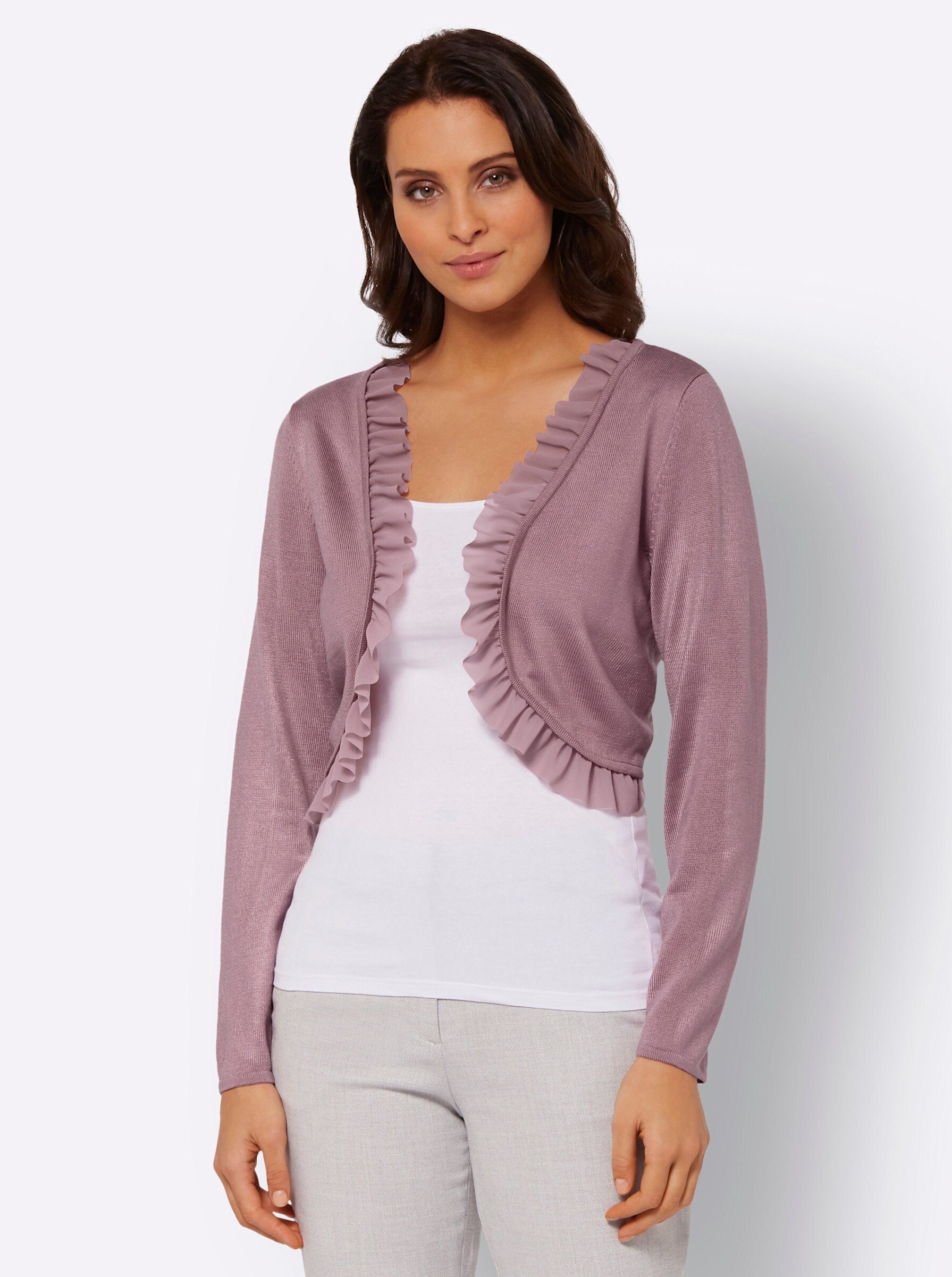 WITT WEIDEN Strickjacke mauve