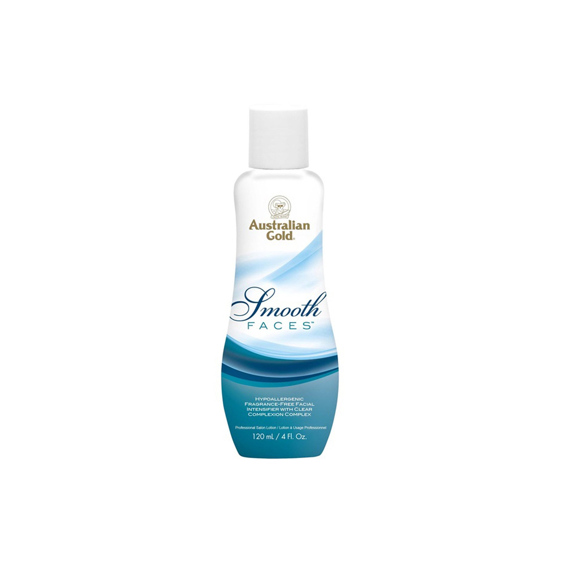 Australian Gold Selbstbräunungslotion Smooth Faces 120ml, Feuchtigkeitspendend, repariert die Haut