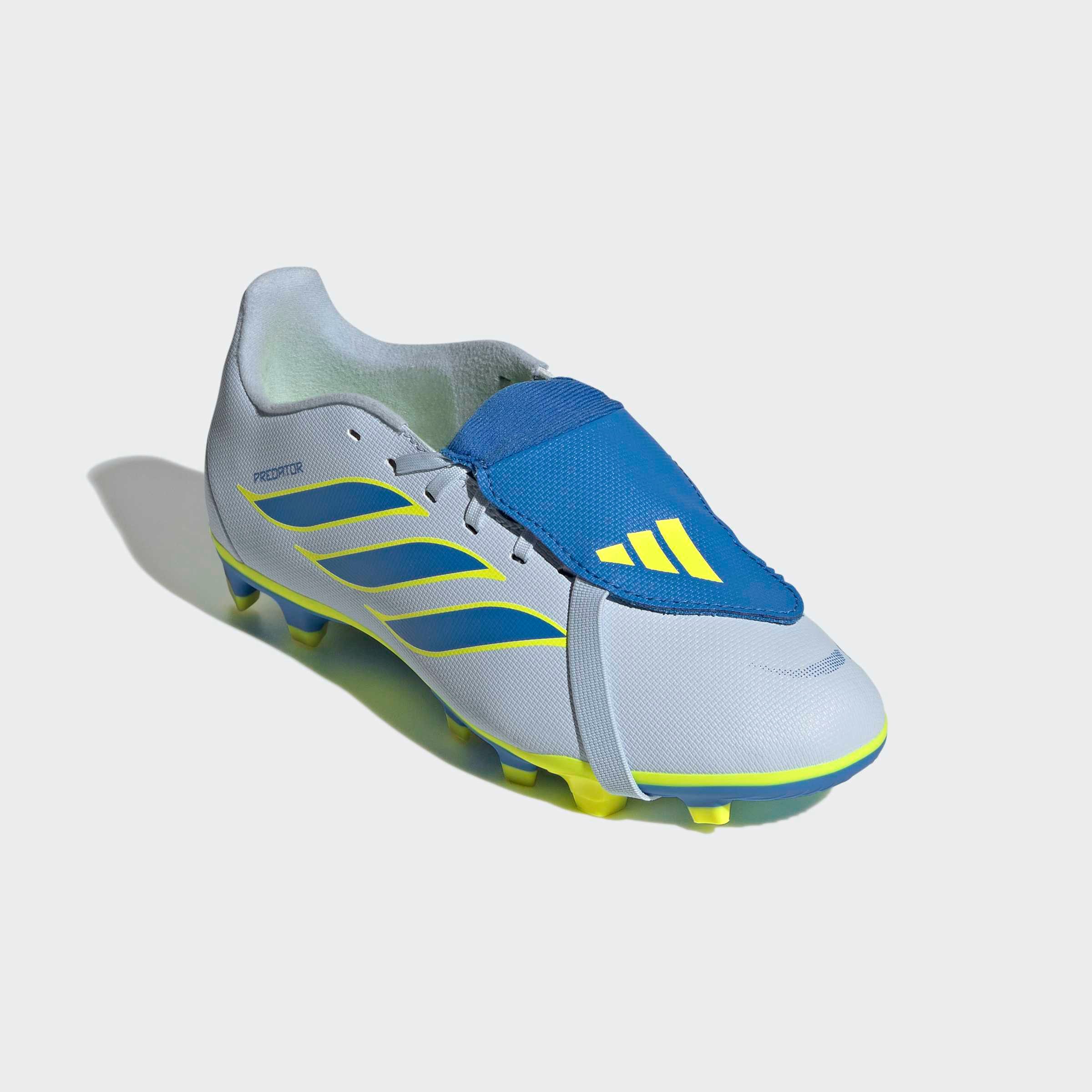adidas Performance PREDATOR CLUB FOLD-OVER TONGUE FIRM GROUND/MULTI GROUND KIDS Fußballschuh für viele verschiedene Böden geeignet, für Jugendliche & Kinder