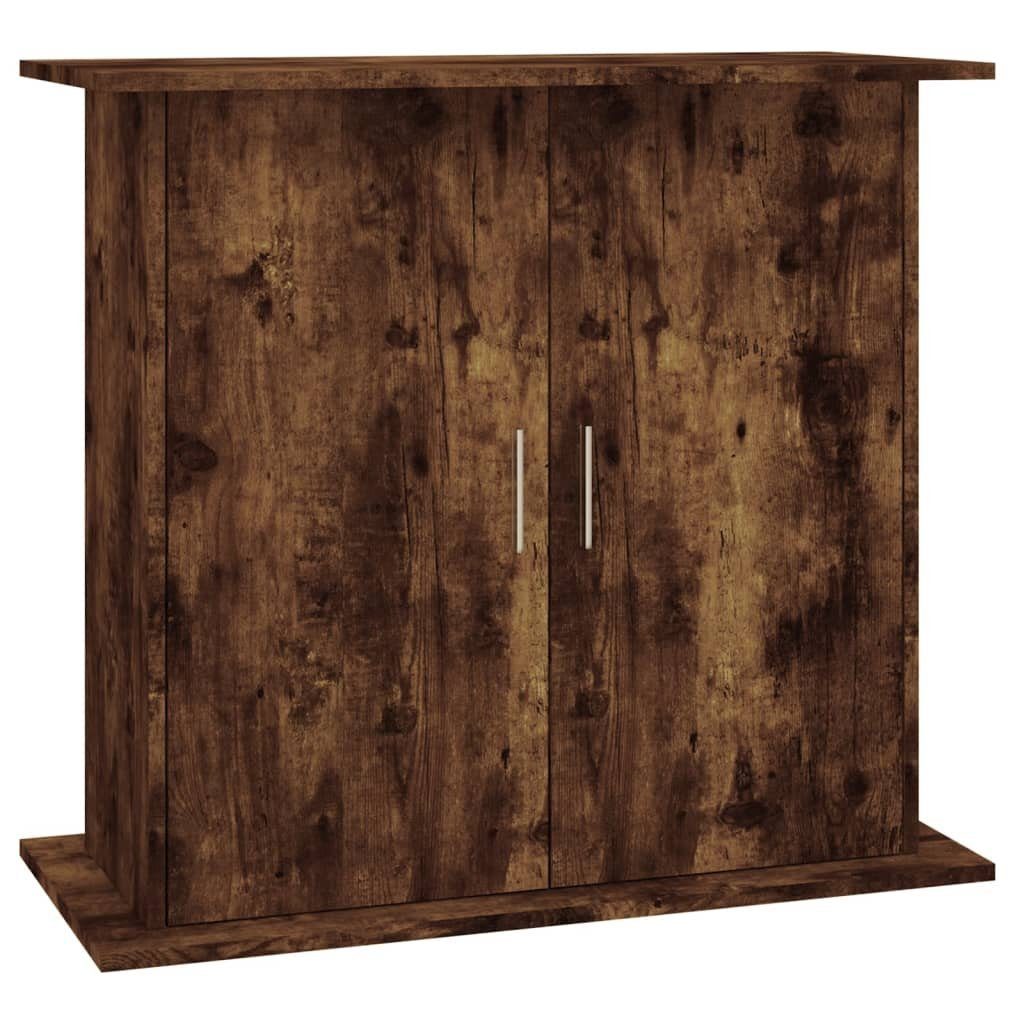 vidaXL Aquariumunterschrank 81 x 36 x 73 cm Aquariumständer Räuchereiche 81x36x73 cm Spanplatte Aq