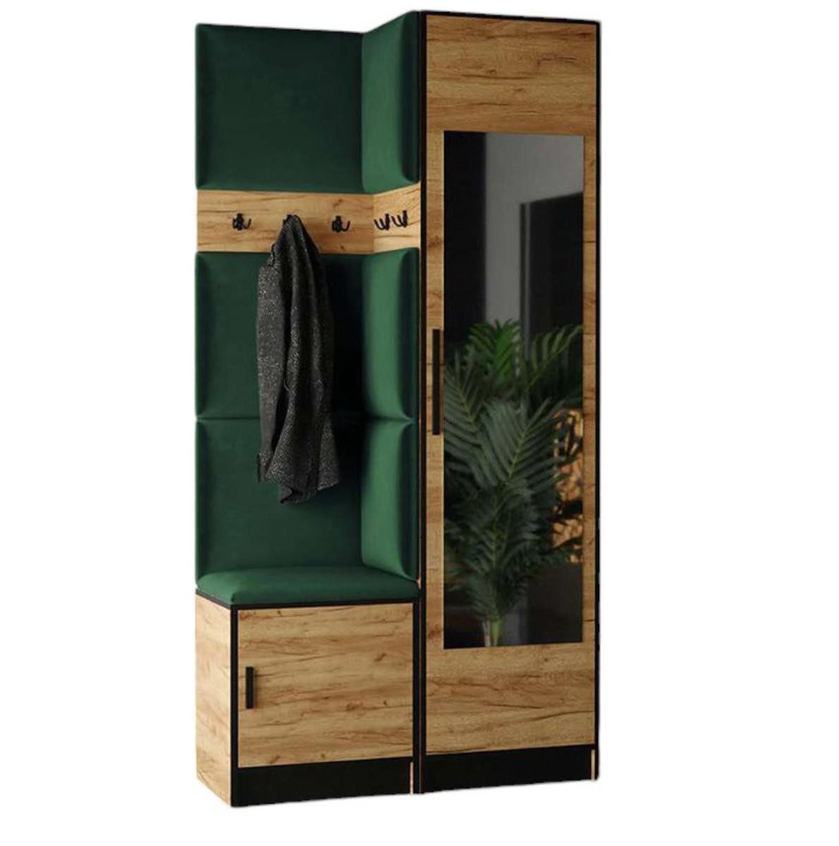 Compleo Garderoben-Set MALTI (Schuhschrank, Schrank, 5 günstig online kaufen