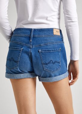 Pepe Jeans Jeansshorts mit Umschlagsaum