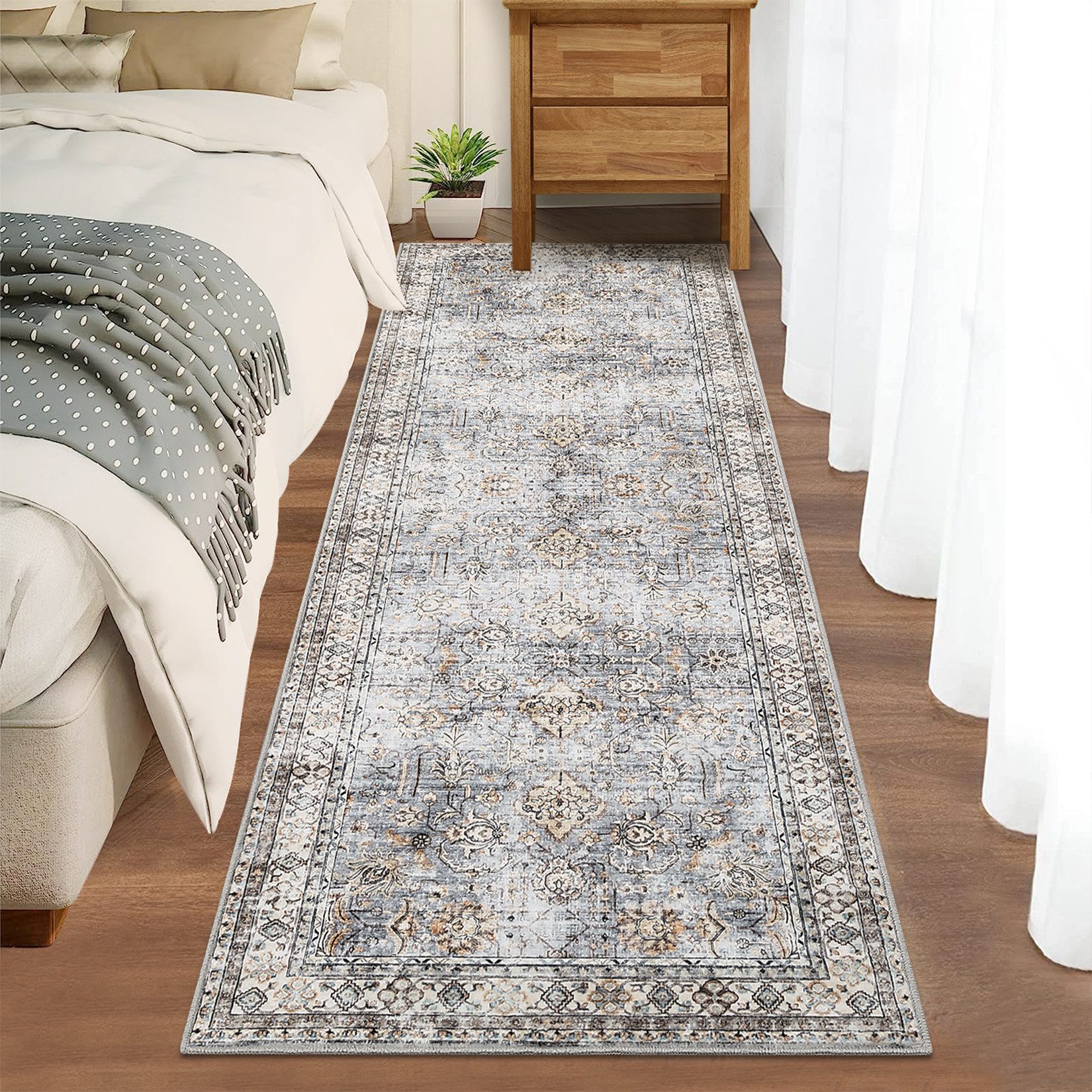 GarveeMore Teppich, rechteckig, Höhe: 7 mm, Klassische Orientoptik, passend günstig online kaufen
