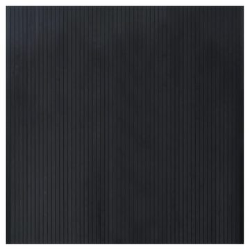 Teppich Teppich Rechteckig Schwarz 100x100 cm Bambus, vidaXL, Quadrat