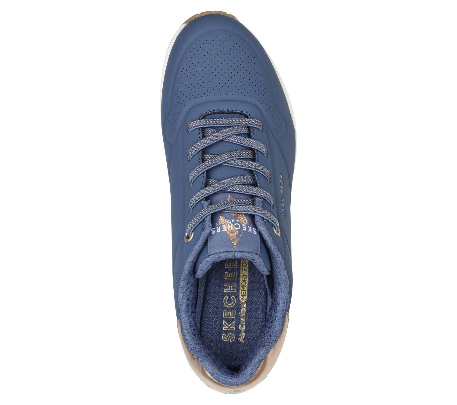 Skechers Skechers Uno Shimmer Away Blau NVY Sneaker günstig online kaufen