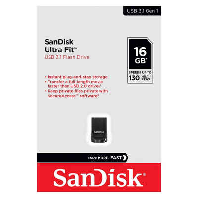 Sandisk Ultra Fit USB 3.1 Flash-Laufwerk USB-Stick