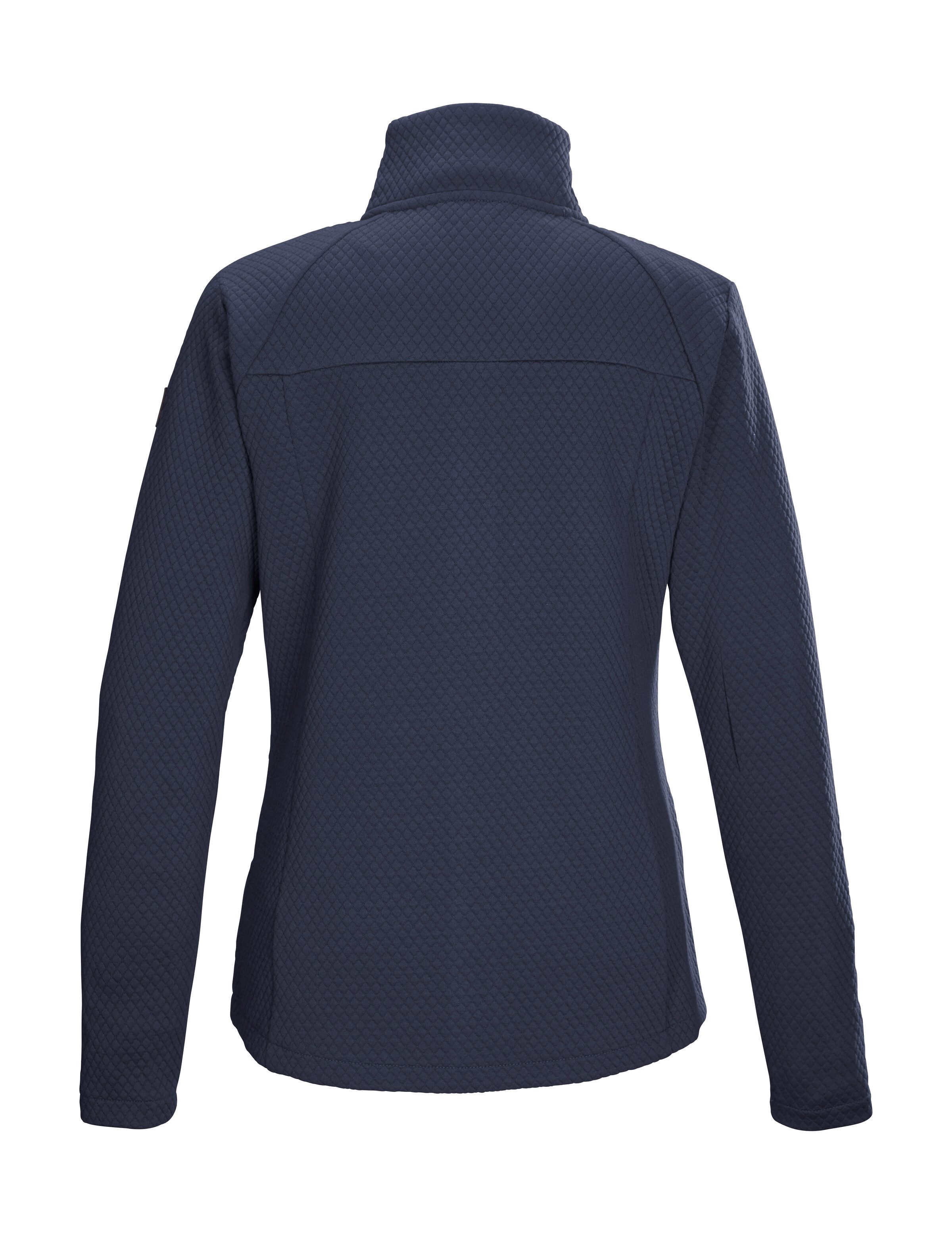 Killtec Strickjacke KOW 2 WMN FLX JCKT Damen Powerstretchjacke mit 2-Wege-Stretch und Kinnschutz.
