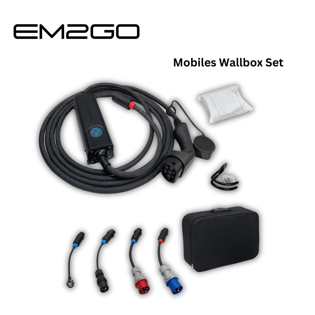 EM2GO Mobiler EV Lader X4 Elektroauto-Ladegerät
