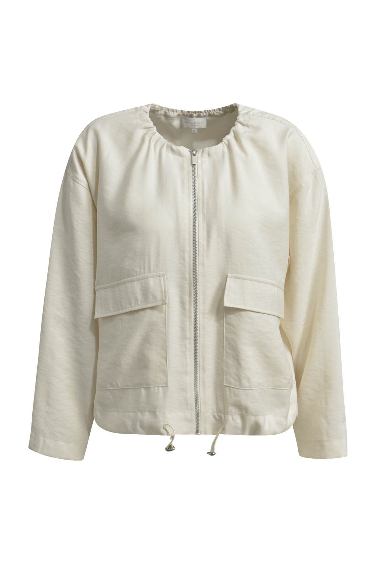 Milano Italy Blouson mit Gummizug im Saum günstig online kaufen