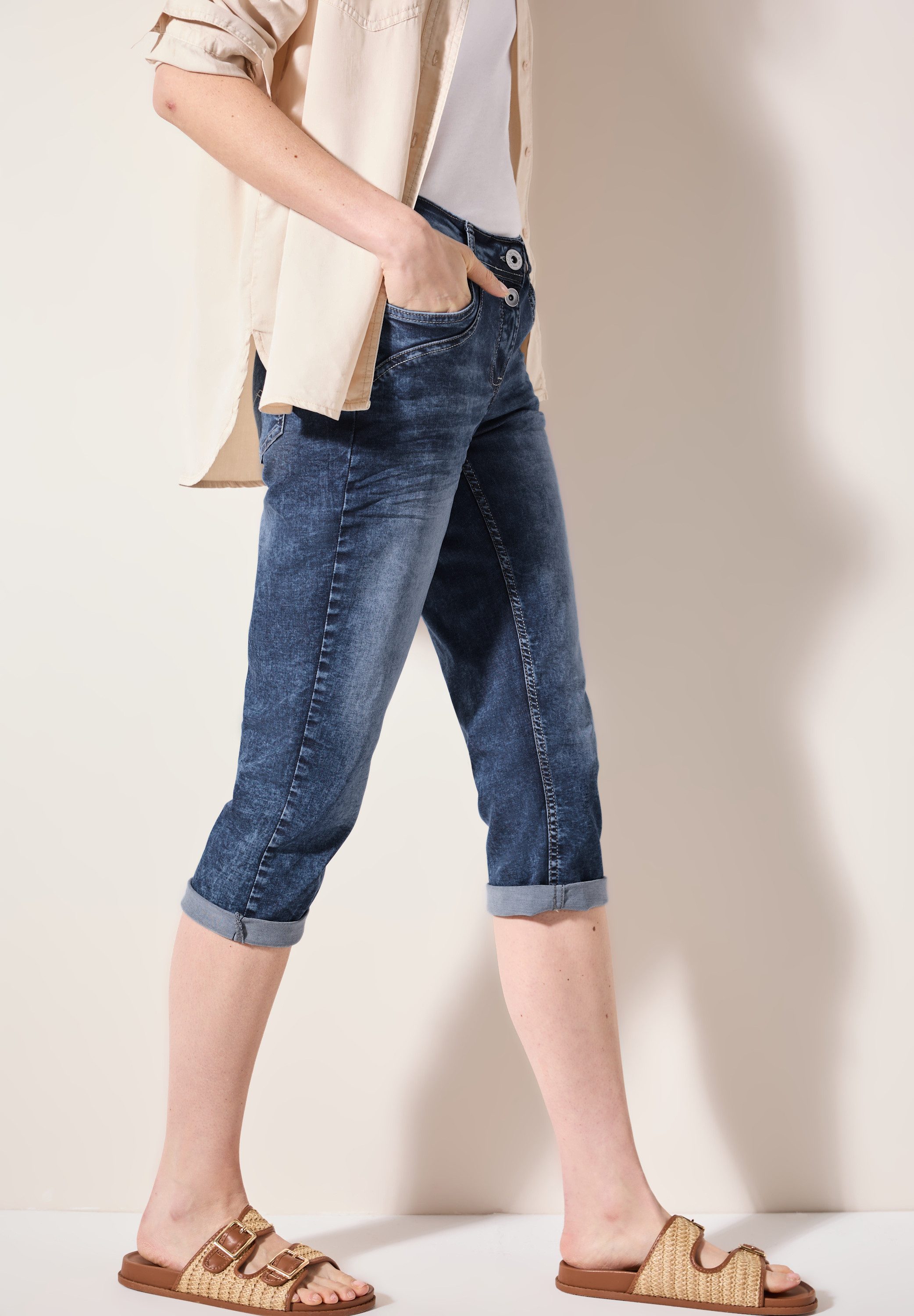 CECIL 3/4-Jeans Style Scarlett im 5-Pocket-Style günstig online kaufen