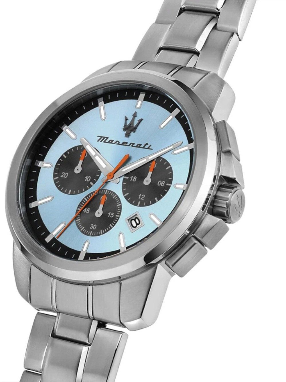 MASERATI Quarzuhr Maserati R8873621044 Herrenuhr Successo Chronograph 42mm 5ATM Maserati R8873621044 Herrenuhr Successo Chronograph 42mm 5ATM