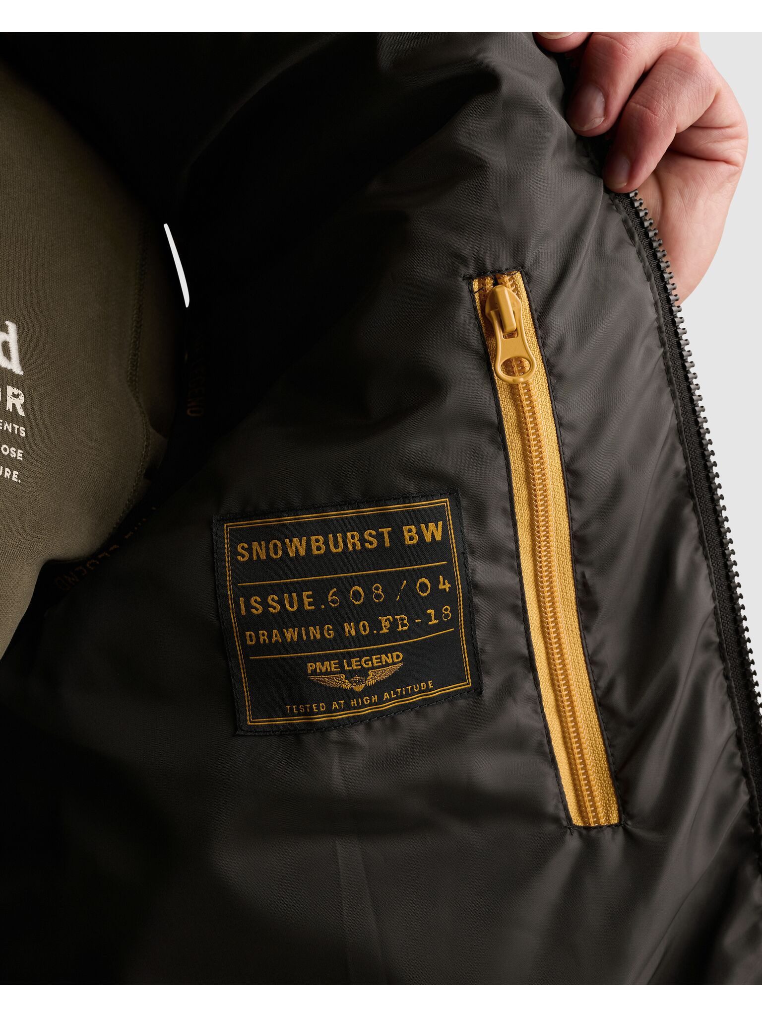 PME LEGEND Steppweste Reißverschlusstaschen von innen und außen – Bild 3 von 5