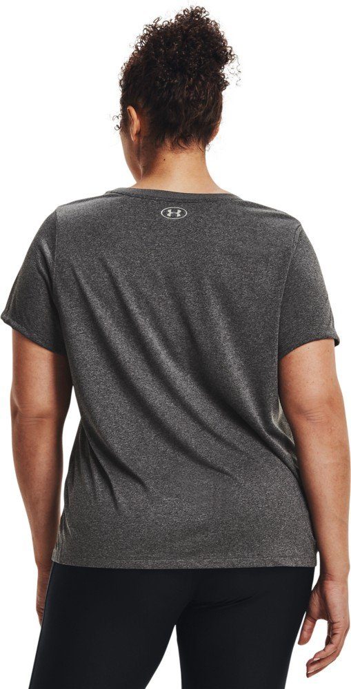 T-Shirt 001 Black Armour® V-Ausschnitt UA Under mit Kurzarm-Oberteil Tech