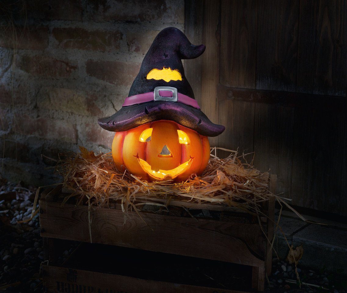 Home-trends24.de Dekofigur Kürbis groß Windlicht Pumkin günstig online kaufen