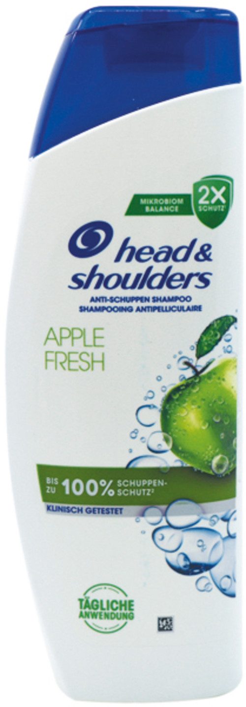 Head and Shoulders Kopfhaut-Pflegeshampoo Head&Shoulders Shampoo 300ml Apple Fresh, 1-tlg.