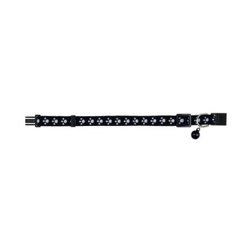 TRIXIE Katzen-Halsband Katzenhalsband, elastisch, Nylon Motiv Pfote