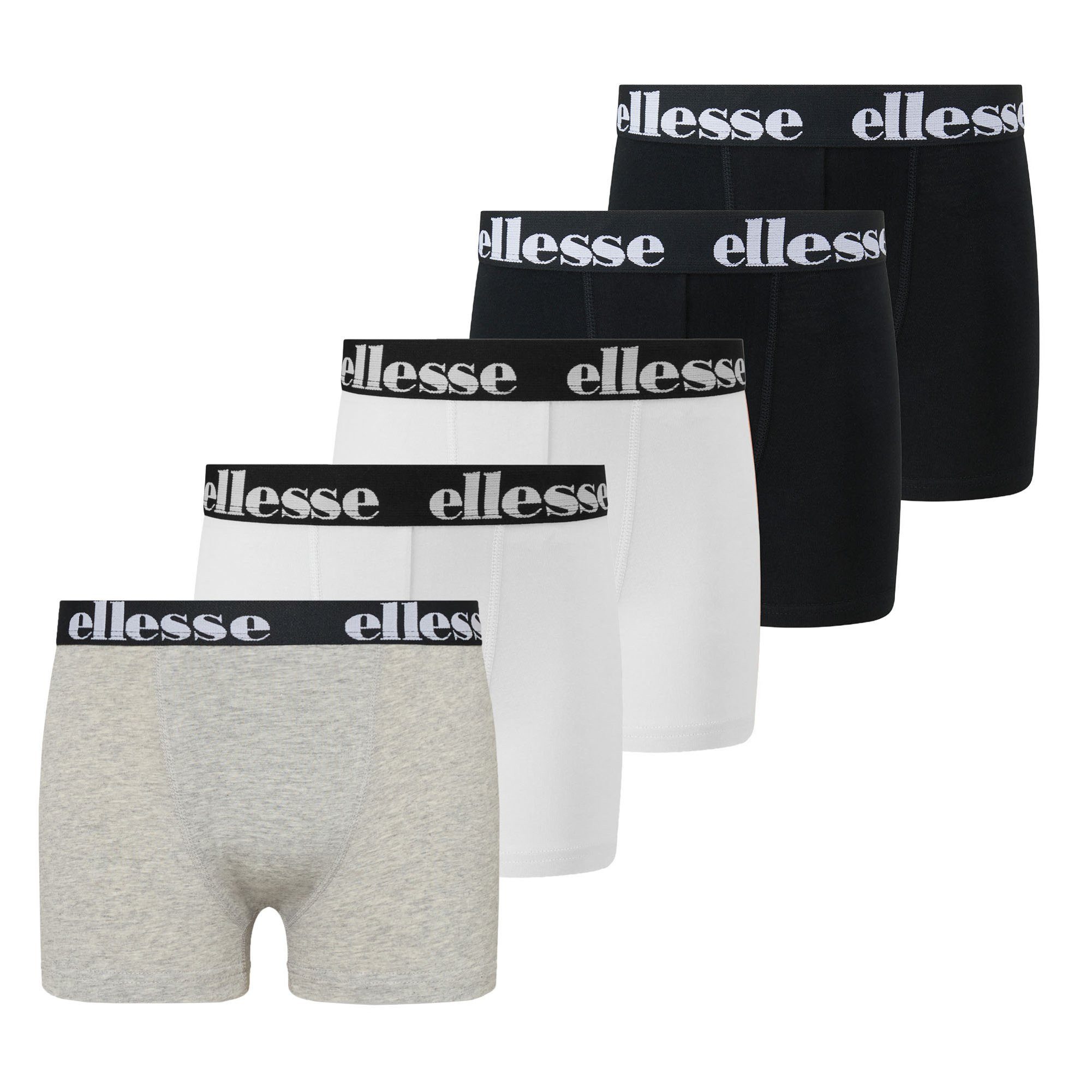 Ellesse Boxer Jungen Boxershort 5er Pack Polyester (Packung, 5er Pack)