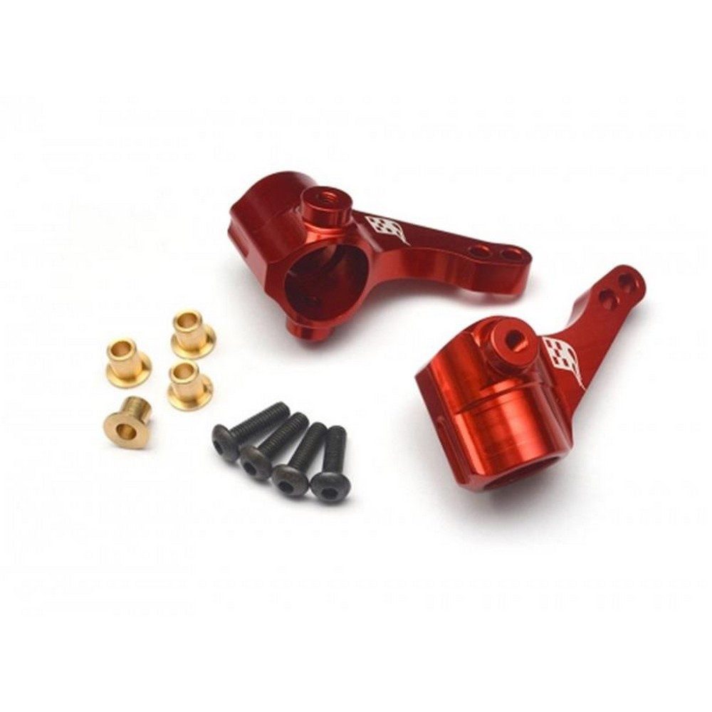 Modellbausatz Aluminum Knuckle Arm - 1 Pair Red for Gmade Sawback