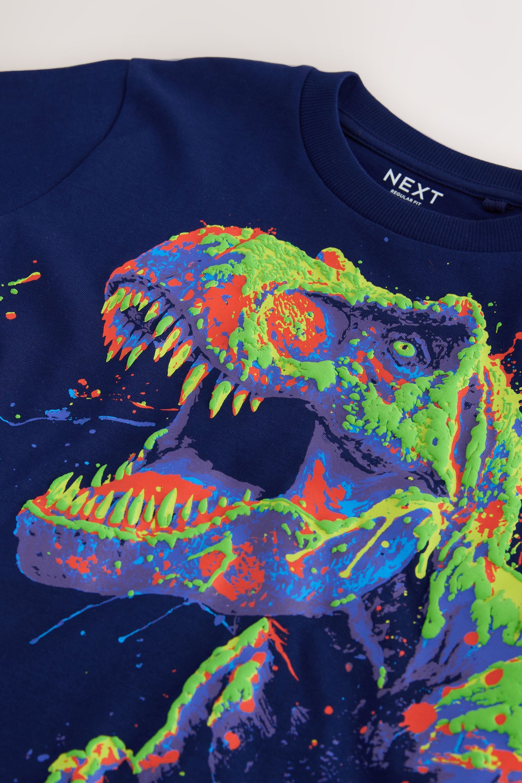 Next Print-Shirt T-Shirt mit Grafik, Fußball (1-tlg) – Bild 4 von 4