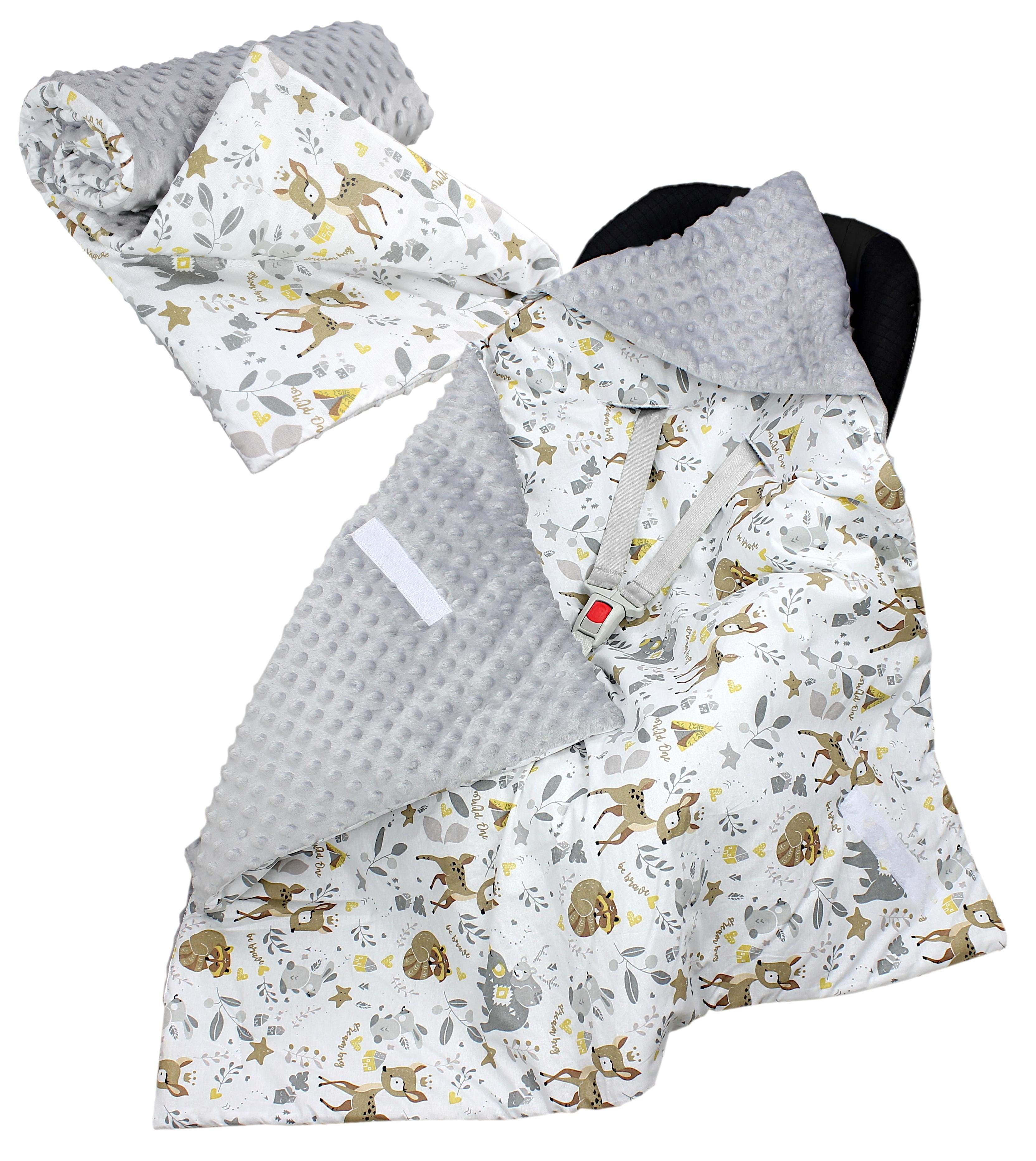 Einschlagdecke 2er SET Baby Einschlagdecke 85x85 günstig online kaufen