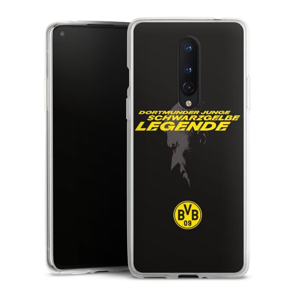 DeinDesign Handyhülle Marco Reus Borussia Dortmund BVB Danke Marco Schwarzgelbe Legende, OnePlus 8 Silikon Hülle Bumper Case Handy Schutzhülle Smartphone Cover