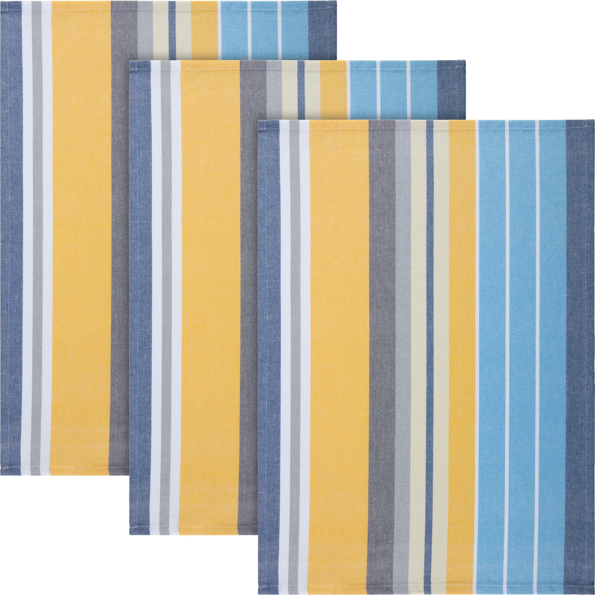 REDBEST Geschirrtuch Geschirrtuch 3er-Pack, Baumwolle Streifen günstig online kaufen