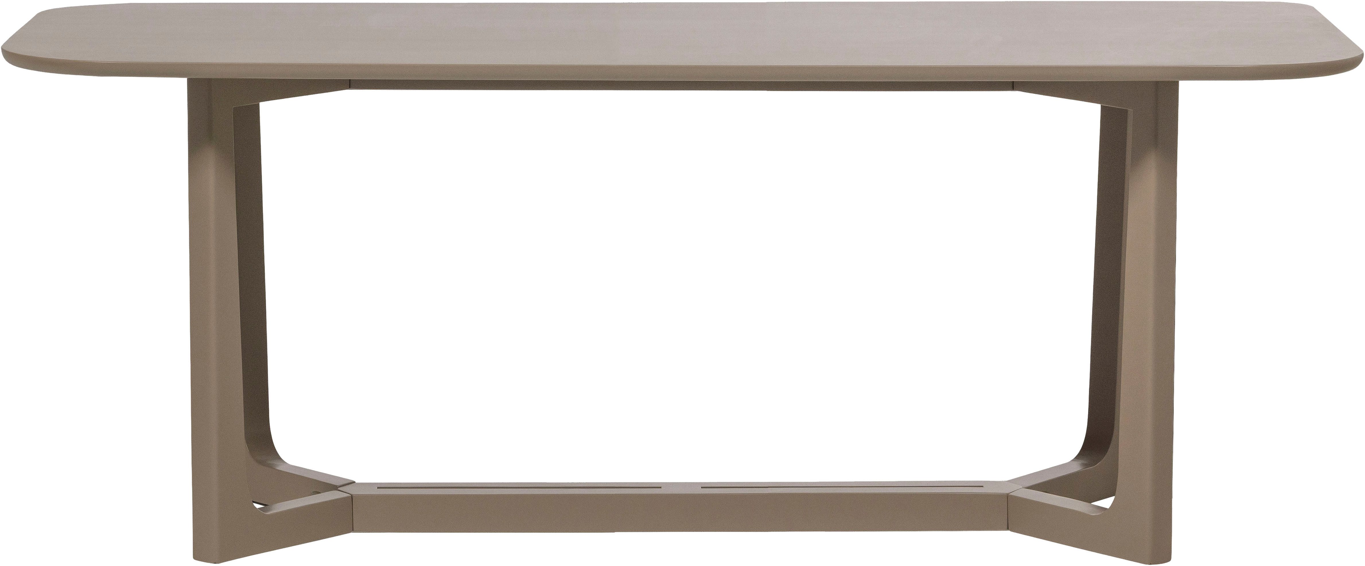 WOOOD Esstisch Ferion mit Massivmangoholz und modernem form B 240 x T 90 x H 76 cm, Tragkraft 100 kg, einfach zu montieren, sichtbare Maserung