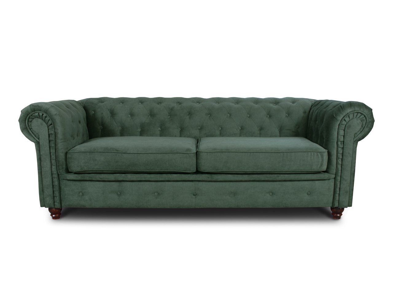 Sofnet Sofa Asti 3, Chesterfield Sofagarnitur, 3-er, Sofa Couch Glamour
