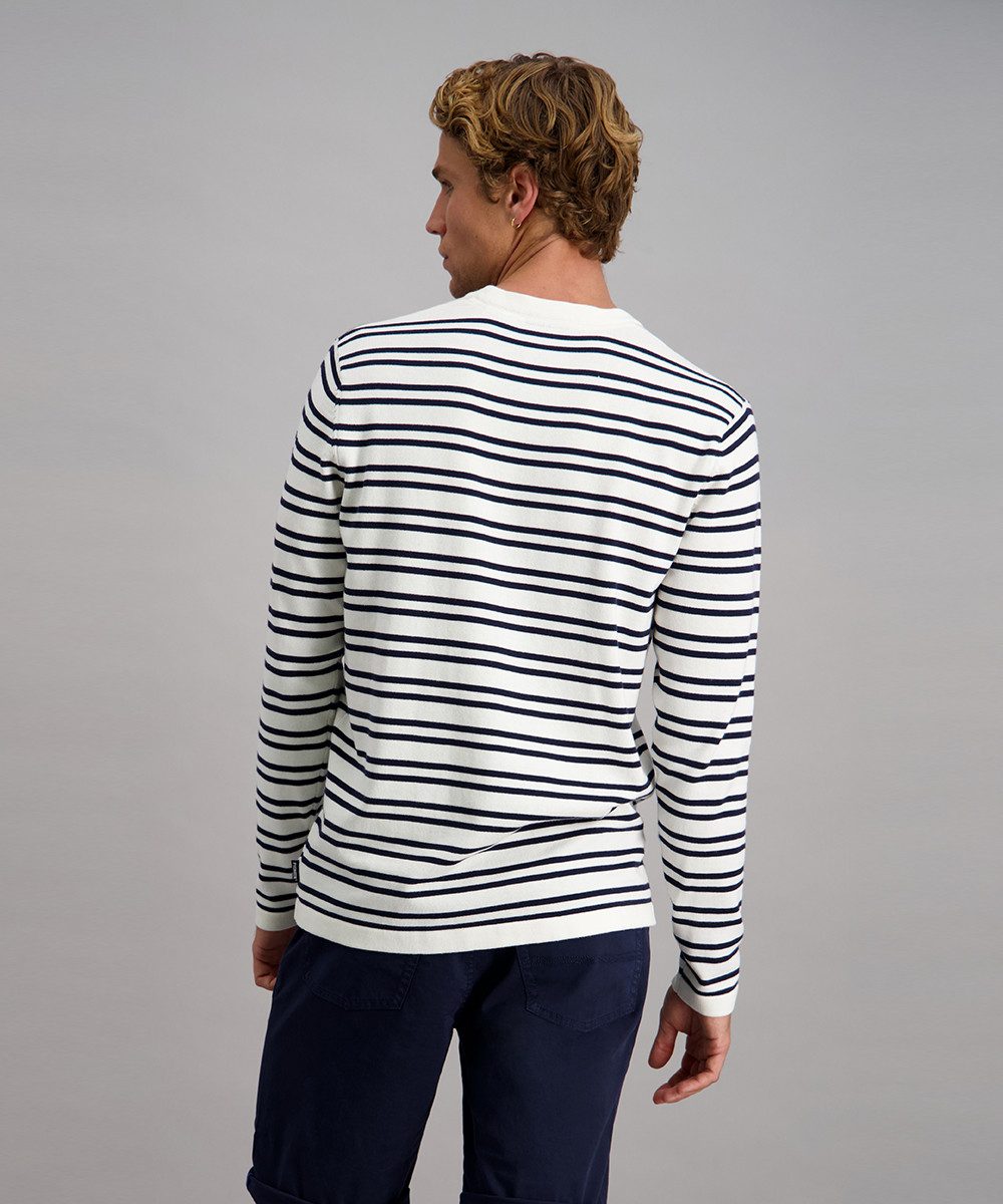 Pioneer Authentic Jeans Strickpullover in Streifen-Optik