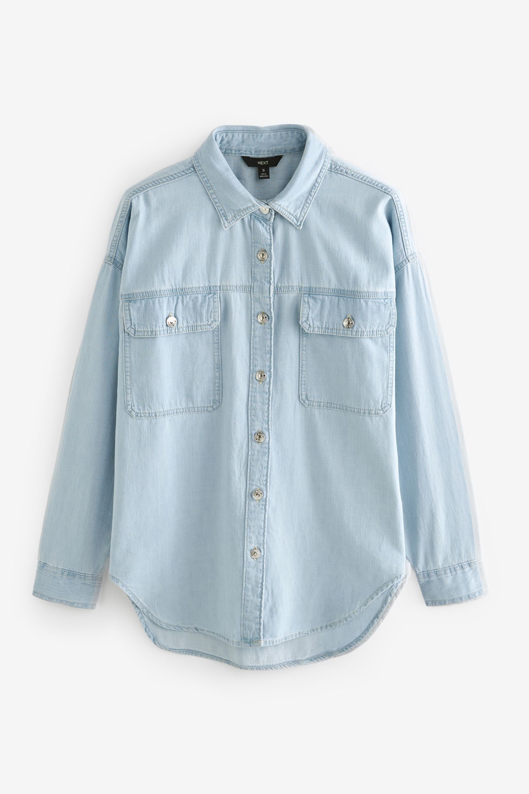 Next Jeanshemd Jeanshemd in Übergröße (1-tlg) günstig online kaufen