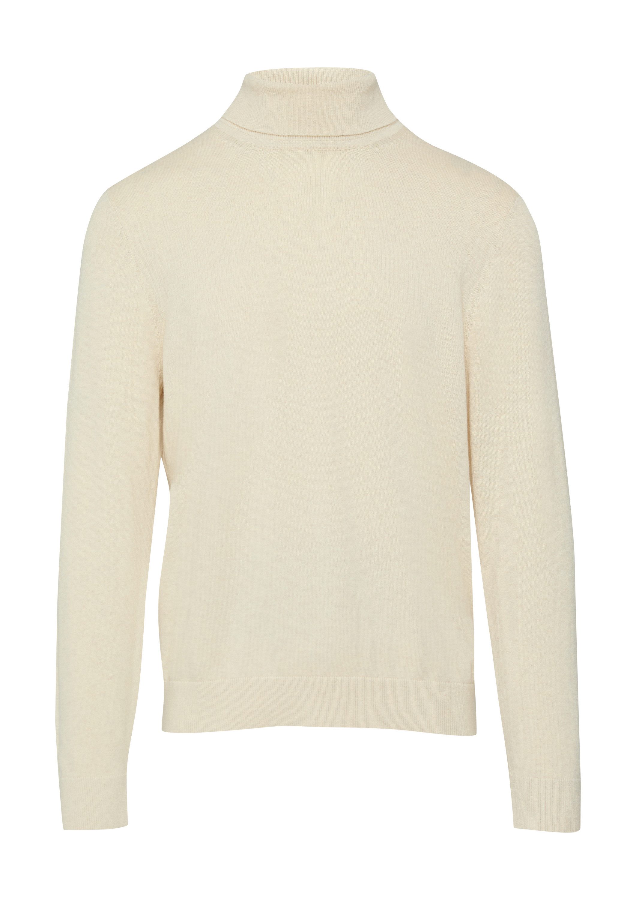 s.Oliver Longpullover Strickpullover Rollkragenpullover aus Baumwolle günstig online kaufen