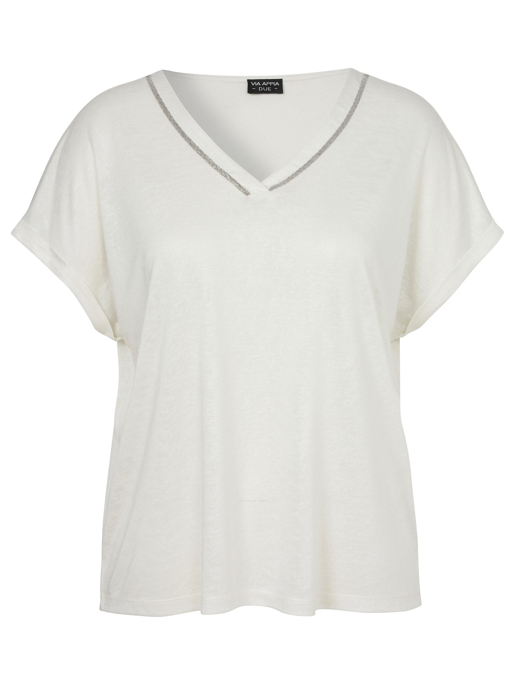 VIA APPIA T-Shirt T-Shirt V-Ausschnitt 1/2 Arm