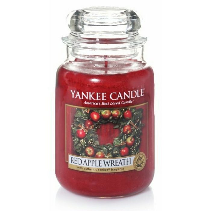 Yankee Candle Duftkerze Yankee Candle Red Apple Wreath Duftkerze 623 g