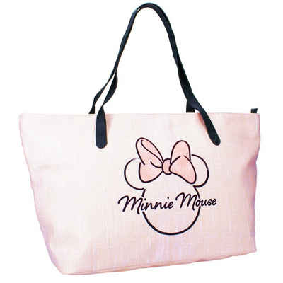 Disney Shopper Große Damen Shopping Bag Tasche Disney Minnie Mouse Umhängetasche