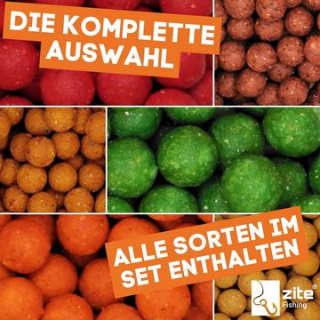 Zite Fischlockstoff Boilies 20 mm 8er Set - Starke Lockwirkung & Wohldosierte Aminosäuren