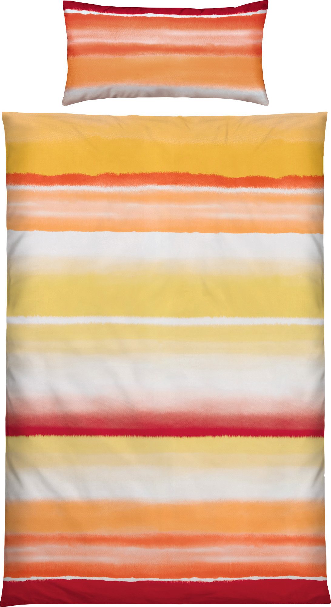REDBEST Bettwäsche Bettwäsche, Polyester, Microfaser Streifen