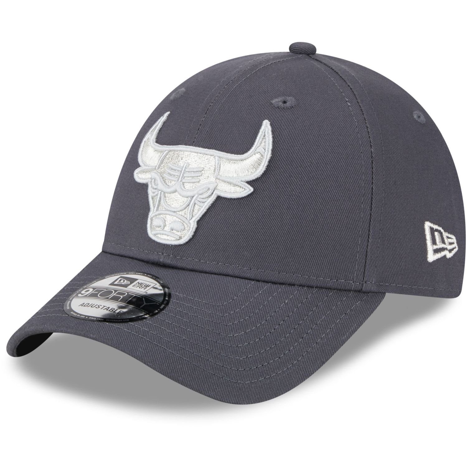 New Era Trucker Cap 9Forty Strapback METALLIC Chicago Bulls | Trucker Caps