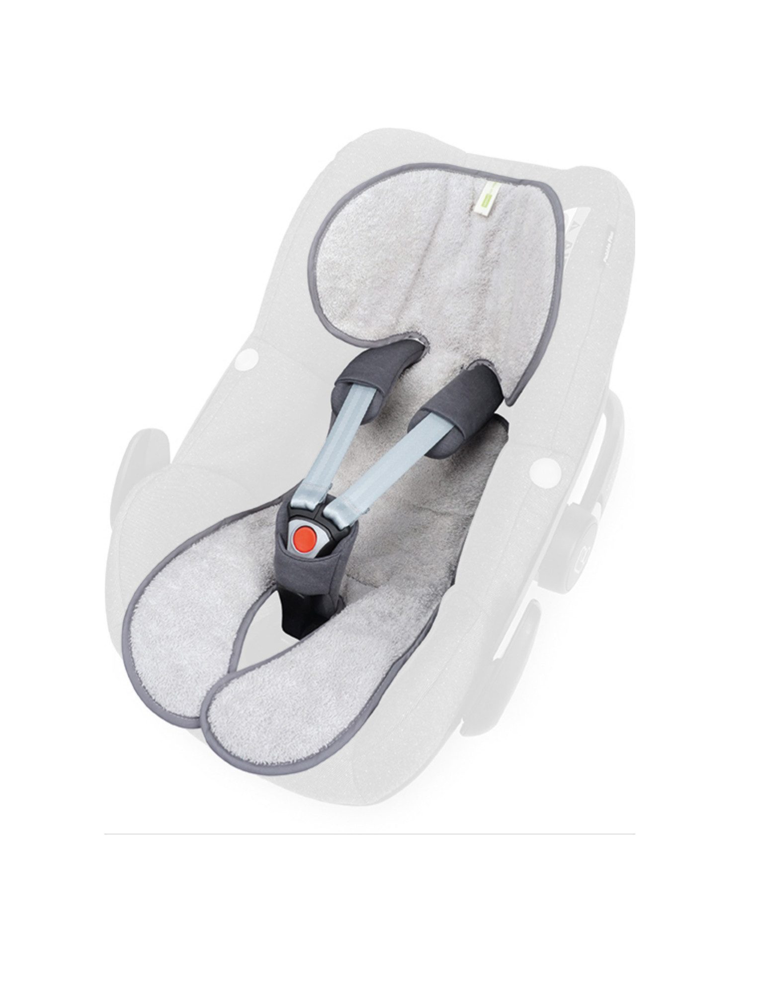 Liebes von priebes Kinder-Sitzauflage Sitzauflage Lola für Babyschalen Gruppe 0 mit Aussparung