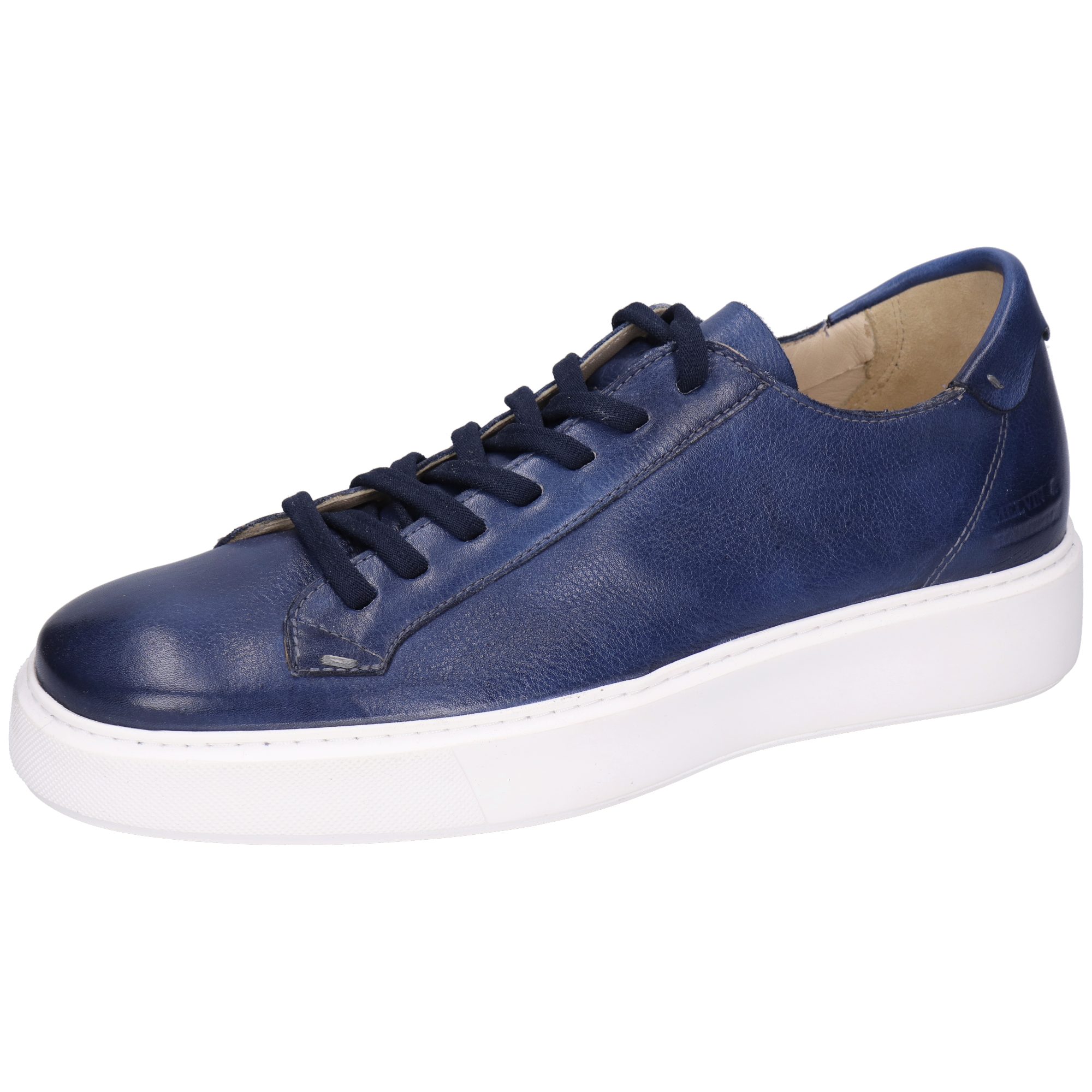 Melvin & Hamilton Evan 1 Leder-Sneakers für Herren Sneaker Plateausohlen, Echtes Leder, Herausnehmbare Innensohle
