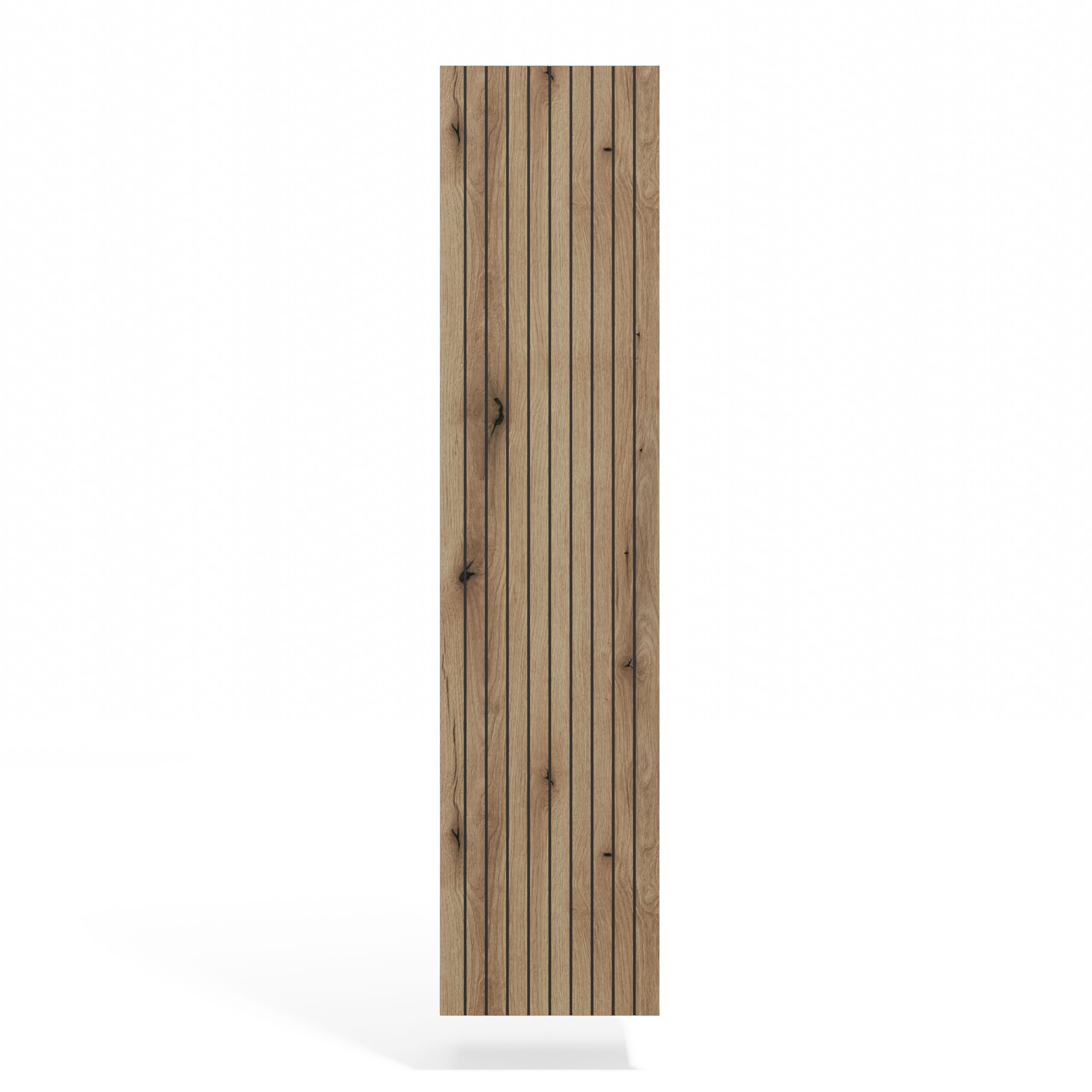 Raumhirsch Furniture Badkommode Badezimmerschrank Badschrank (1 Schranktüre - 3 Regale - Maße 30 x 30 x 135 cm)