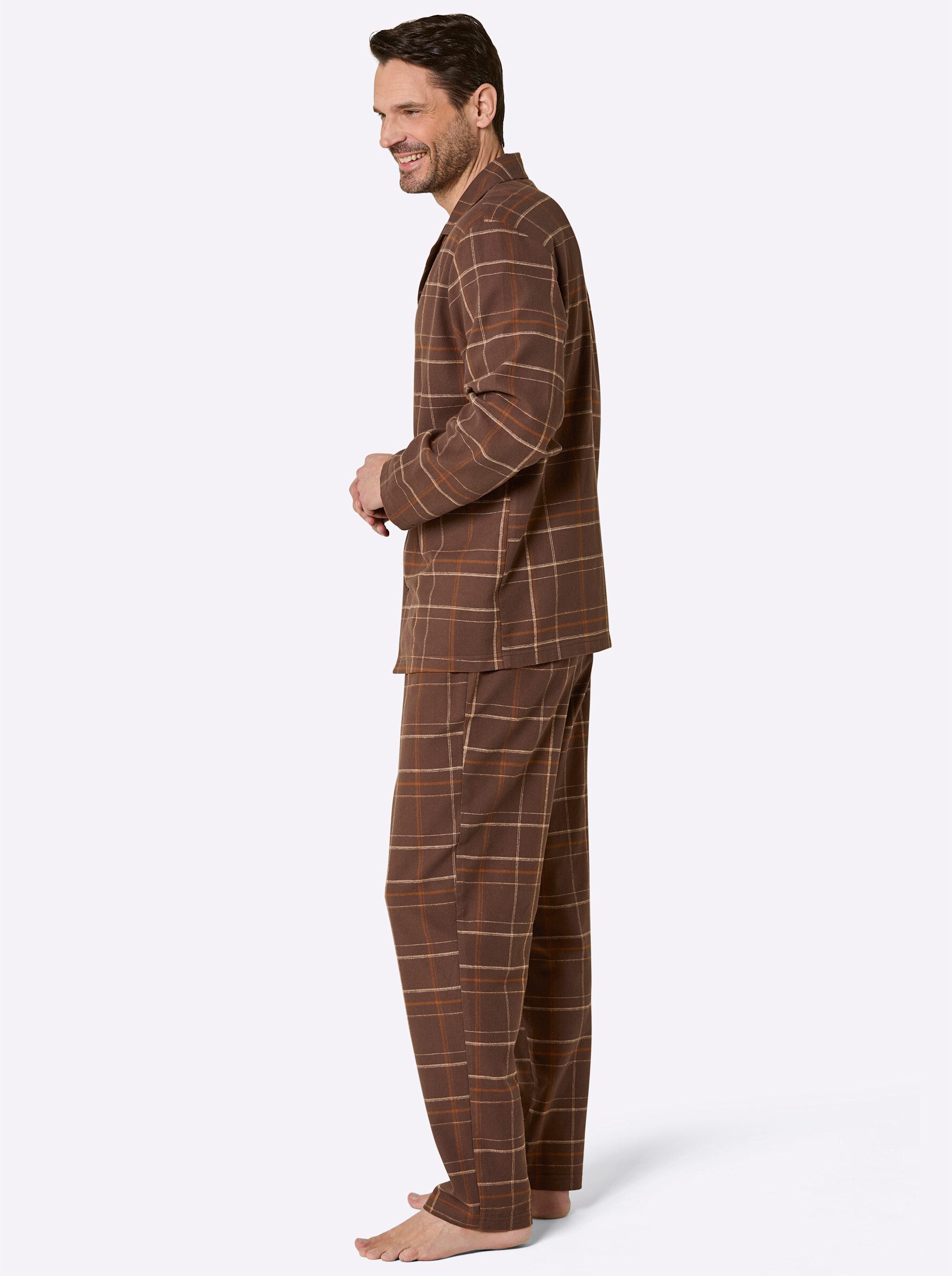 Witt Schlafanzug Pyjama Langarm